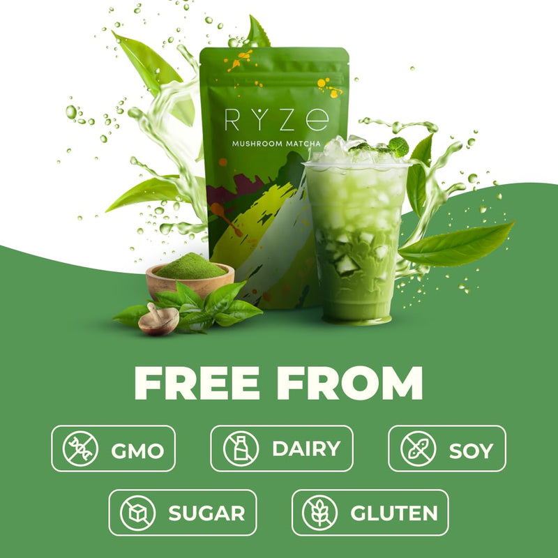 Funktioneller Pilz-Matcha