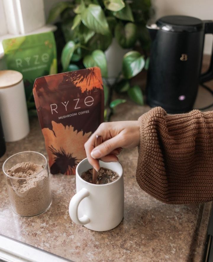 Funktioneller Pilzkaffee