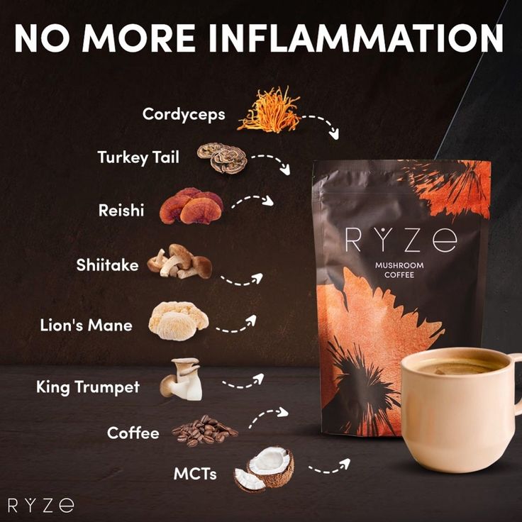 Funktioneller Pilzkaffee