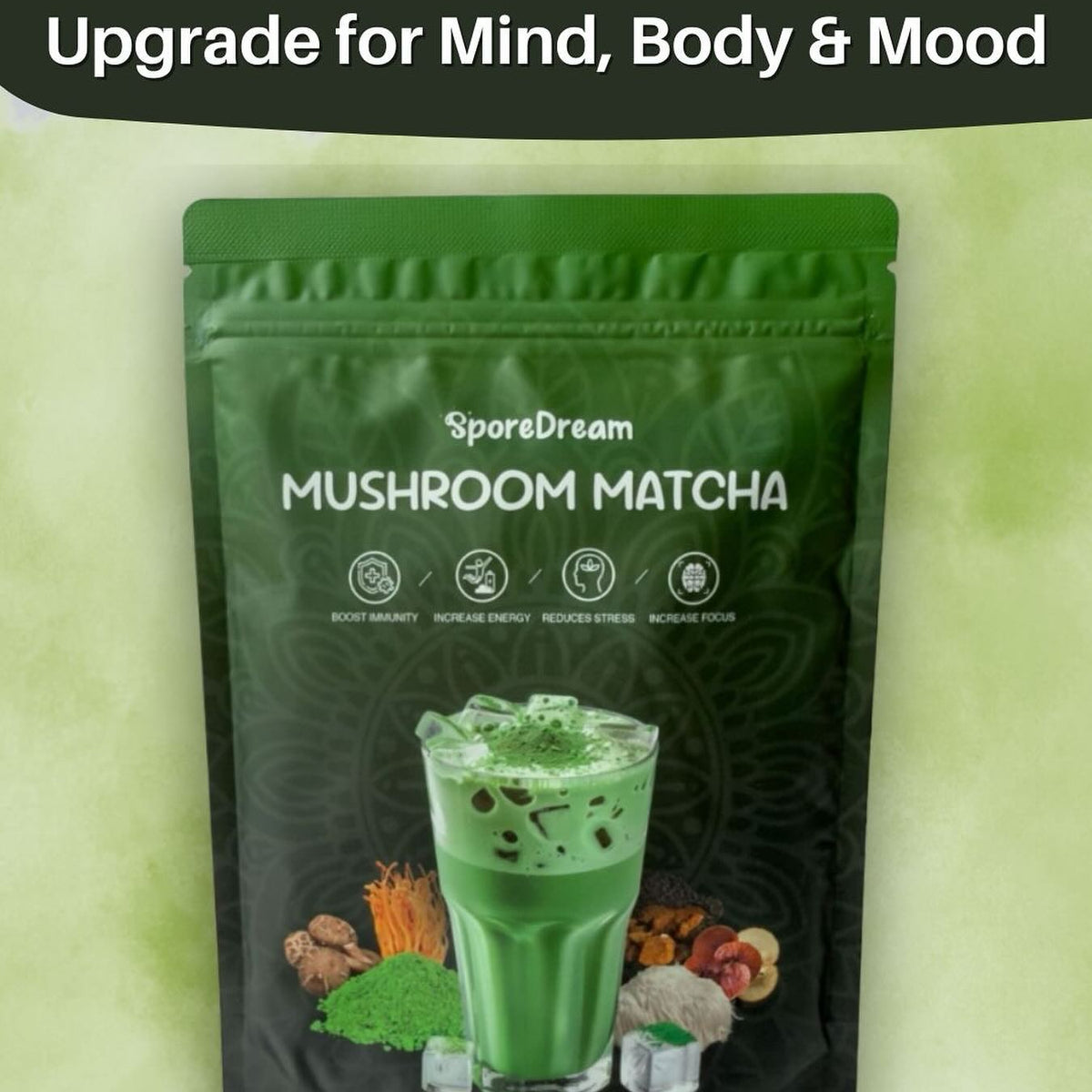 Adaptogenic Functional Mushroom Matcha