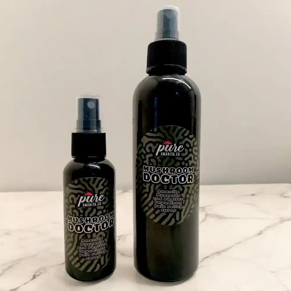 Spray analgésico "Mushroom Doctor"