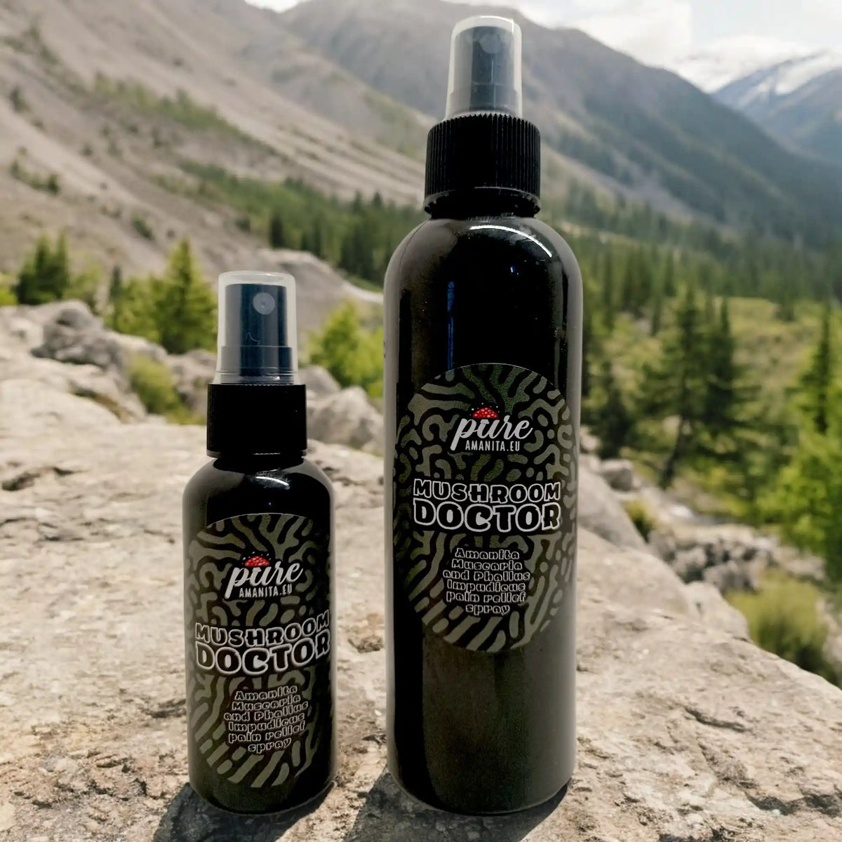 Spray analgésico "Mushroom Doctor"