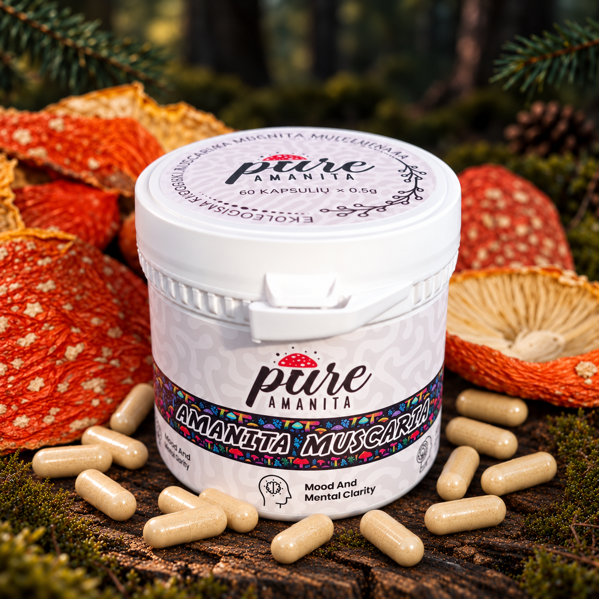 Amanita Muscaria Capsules
