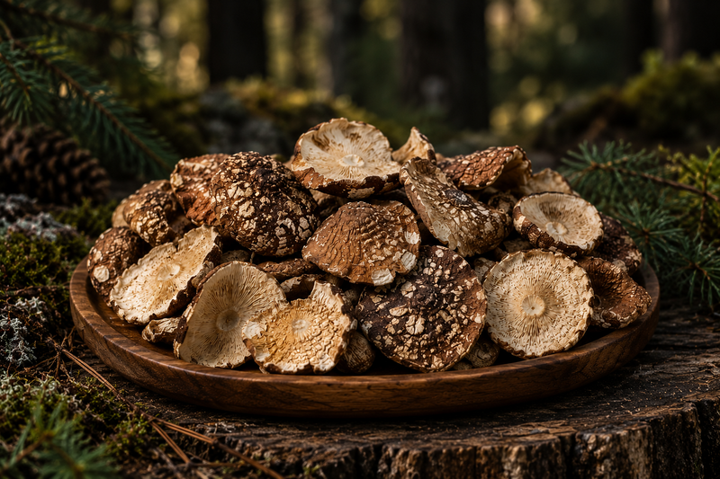 Dried Amanita Regalis Royal Fly Agaric Caps